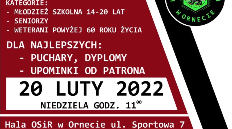 Mistrzostwa Ornety w strzelaniu precyzyjnym - Sokole oko 2022